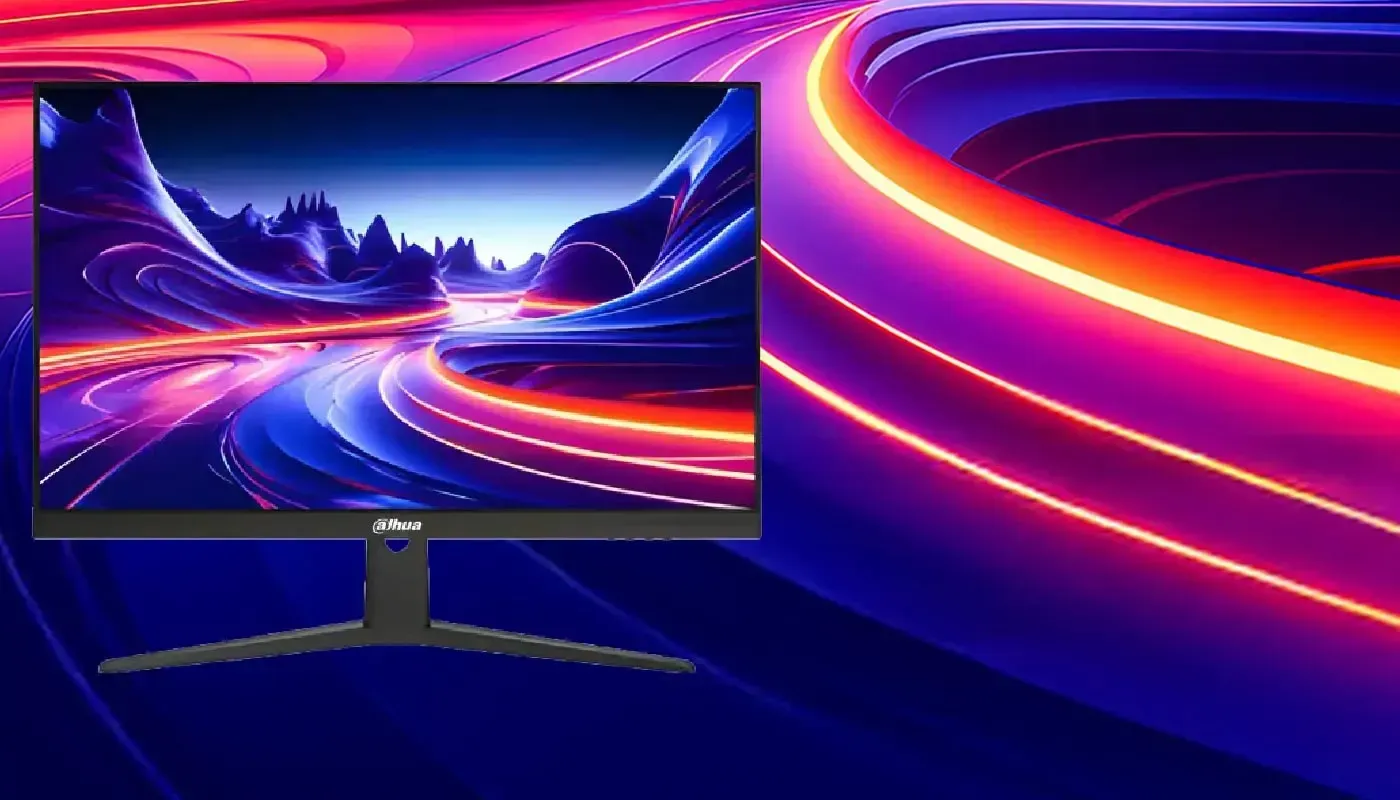 Side view of the Dahua LM27-E241B showing its IPS panel and slim profile