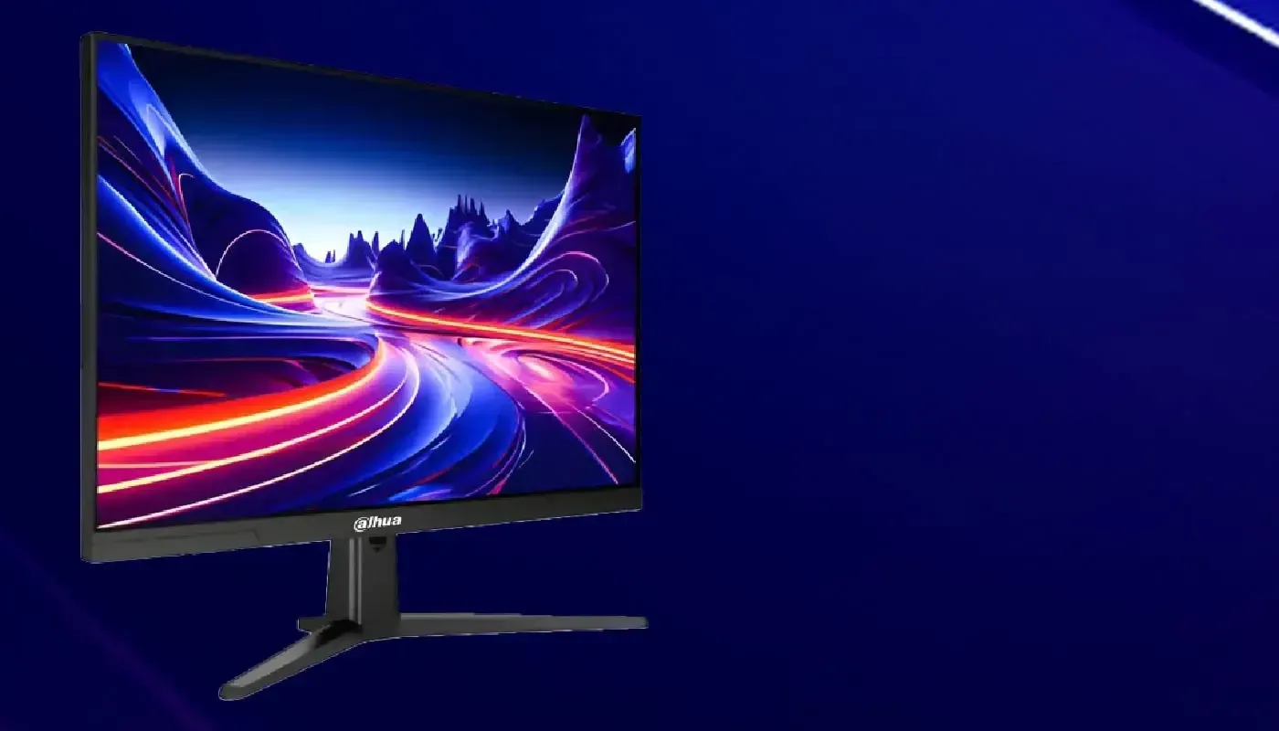 The Dahua LM27-E241B running fast-motion gameplay with Adaptive Sync