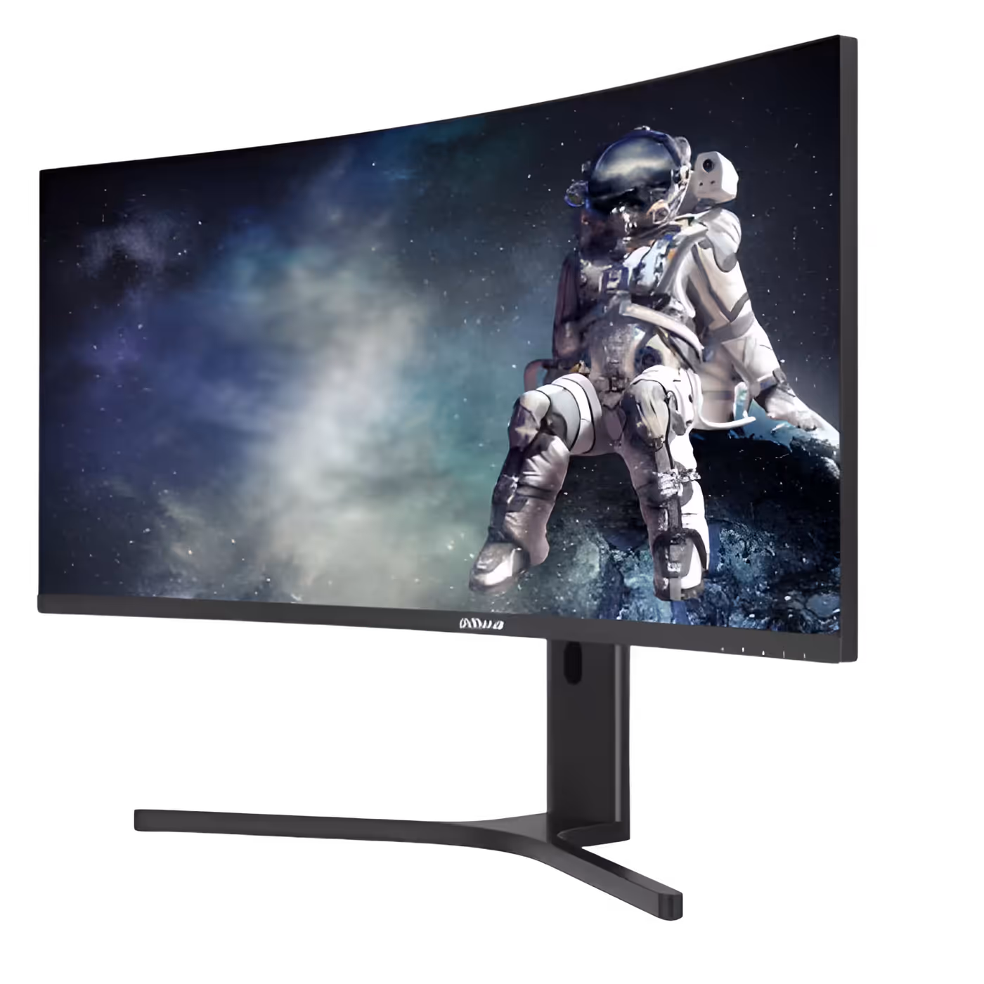 Dahua LM34-E330CA monitor stand and rear design