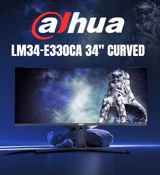 Dahua LM34-E330CA 34" 200Hz WQHD Monitor