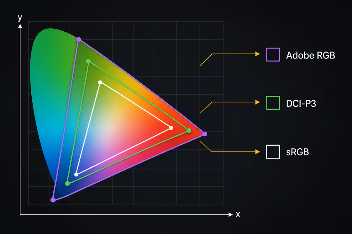 Dci P3 Srgb Colour Gamut