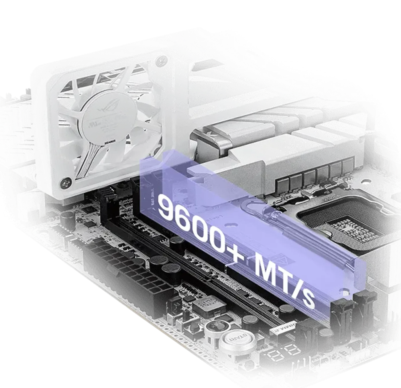 The ROG Maximus Z890 Apex lets you overclock memory up to 8800+ MT/s.