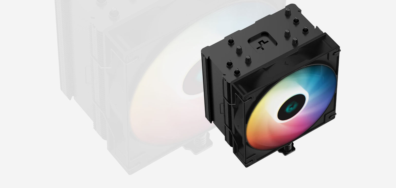 Deepcool AG500 BK ARGB CPU Cooler Desktop View
