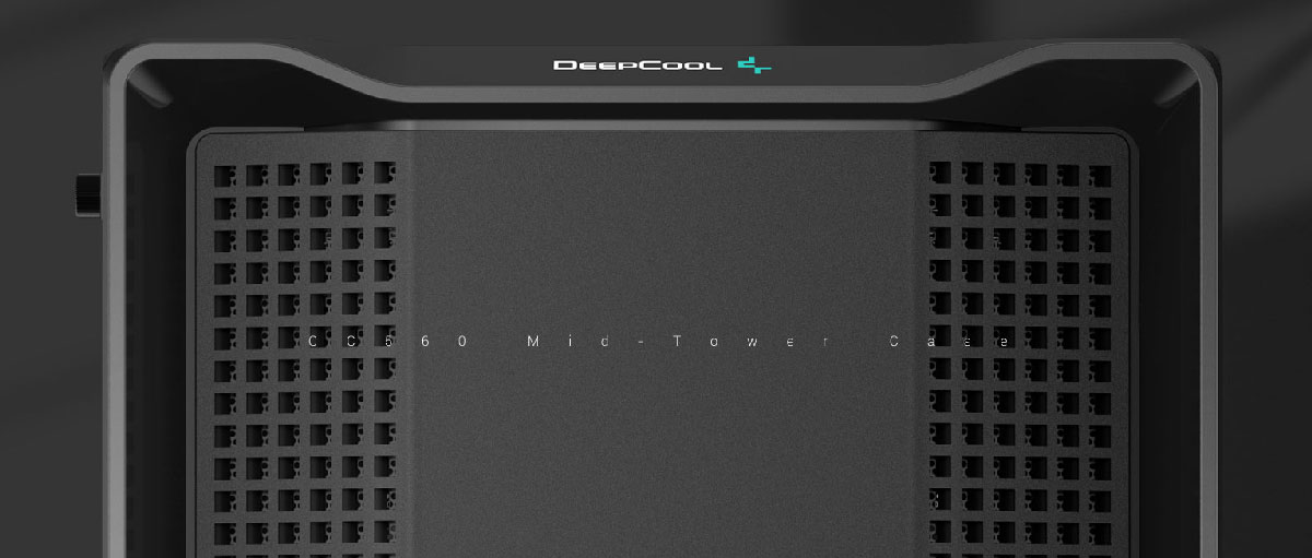 DeepCool CC560 RGB Gaming Case - Side View