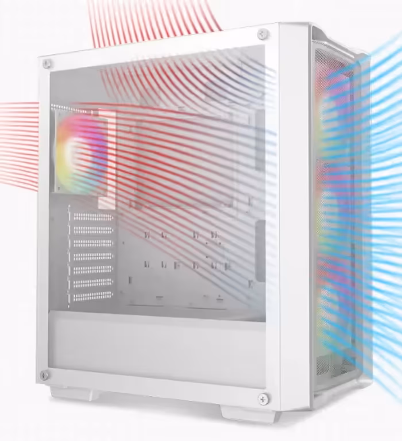 DeepCool CC560 MESH V2 Gaming Case featuring a high-flow mesh panel