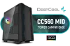 DeepCool CC560 RGB Gaming Case - Sleek Black Design for Ultimate Cooling - image 1