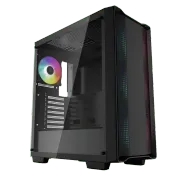 DeepCool CC560 RGB Gaming Case - Sleek Black Design for Ultimate Cooling - image 3