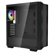 DeepCool CC560 RGB Gaming Case - Sleek Black Design for Ultimate Cooling - image 2