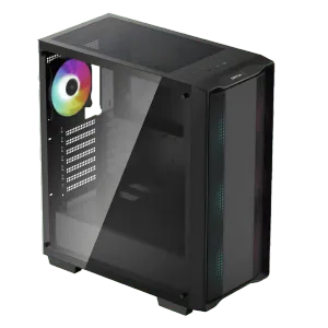 DeepCool CC560 RGB Gaming Case - Sleek Black Design for Ultimate Cooling - image 5