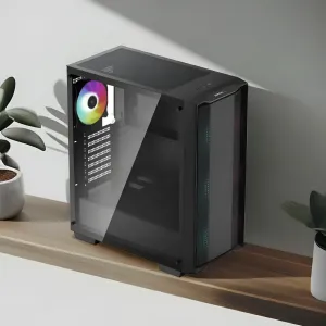 DeepCool CC560 RGB Gaming Case - Sleek Black Design for Ultimate Cooling - image 12