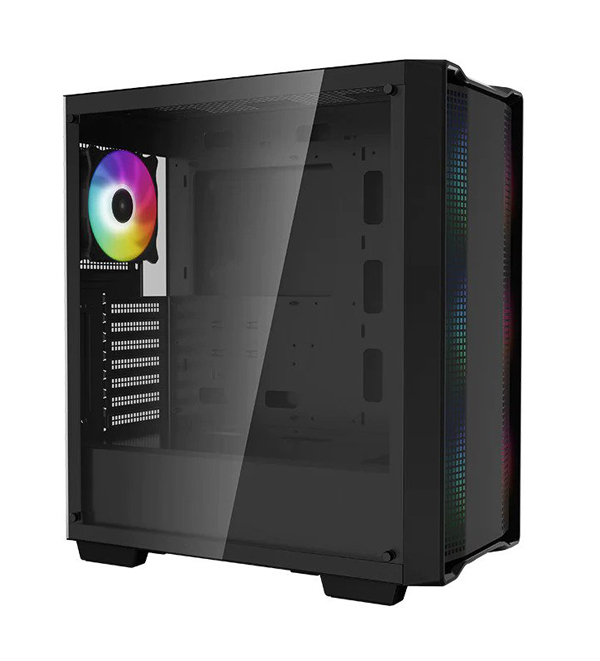Overview of DeepCool CC560 RGB Gaming Case - Airflow