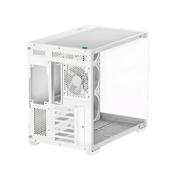 DEEPCOOL CG530 White Mid Tower Case — 4x ARGB Fans, 360mm Radiator