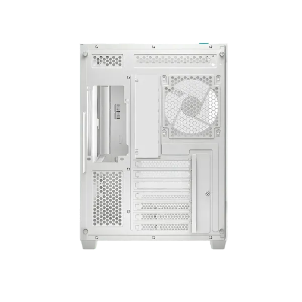 DEEPCOOL CG530 White Mid Tower Case — 4x ARGB Fans, 360mm Radiator