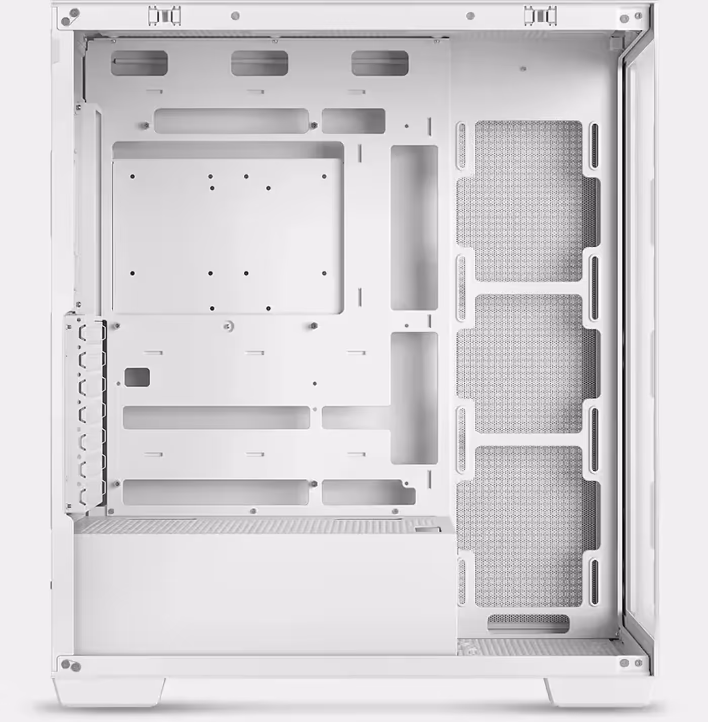 Diagram of the DeepCool CG580 showing component clearance and configuration options