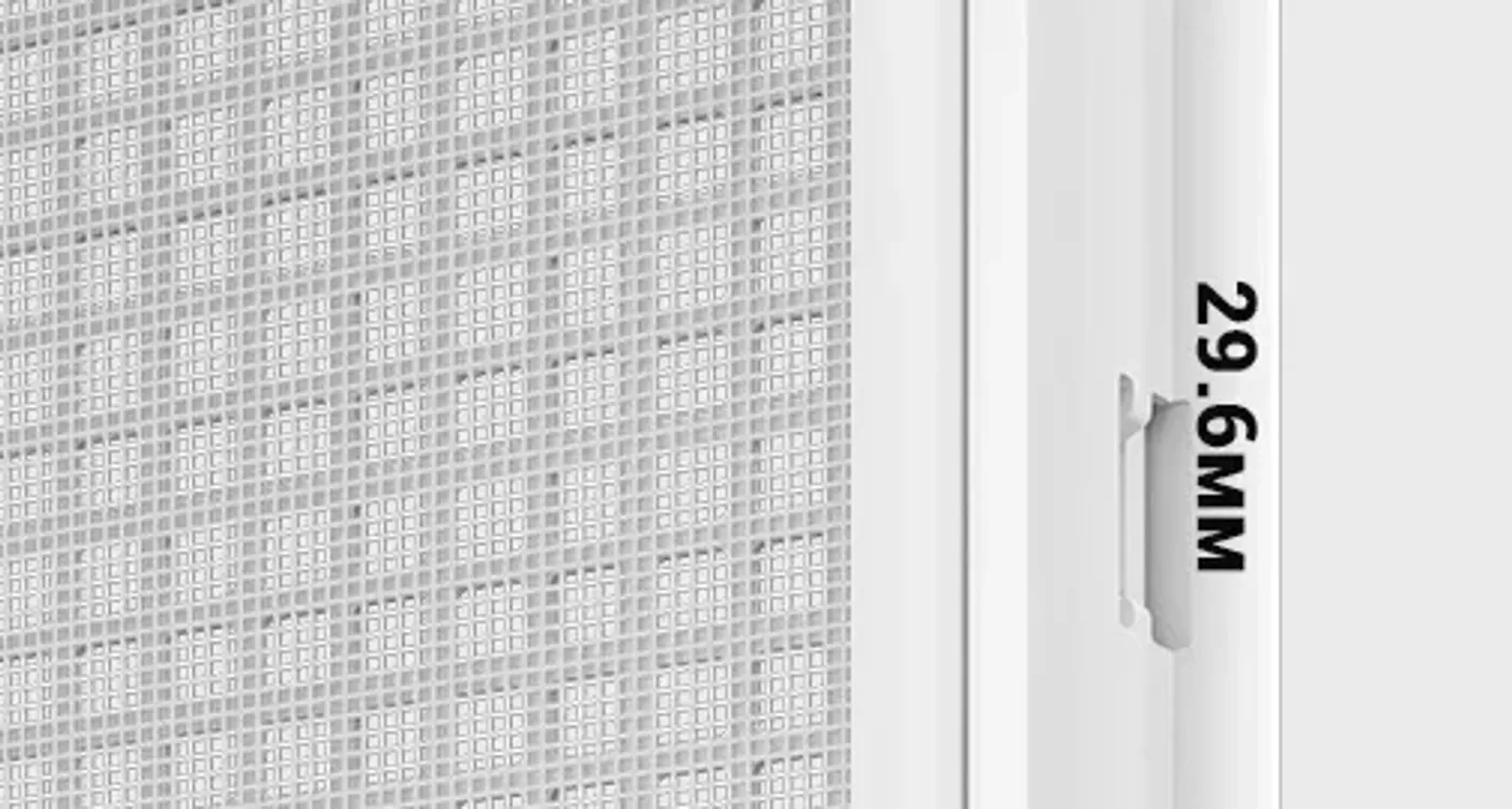 DeepCool CH270 white case showing its mesh front panel and glass side