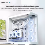 DeepCool CH780 WH Full-Tower ATX Case — White, ARGB Fans - image 12