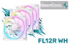 DeepCool FL12R WH 3IN1 White RGB Case Fan — Quiet, Optimized Cooling - image 1