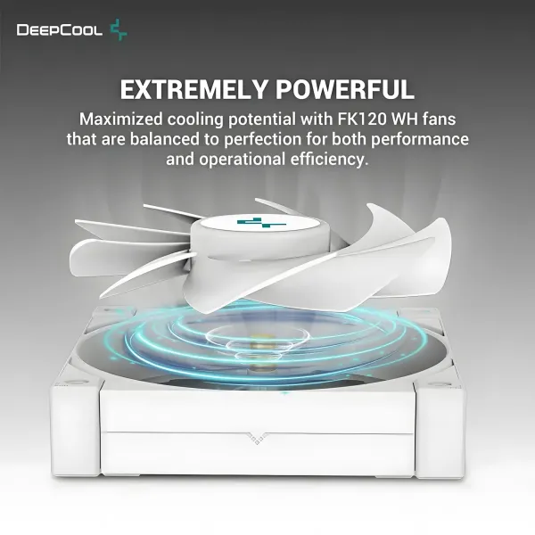 DeepCool LT720-WH 360mm AIO Liquid Cooler — 300W TDP | Evetech