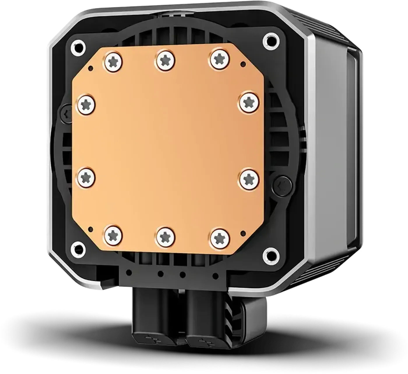 DeepCool MYSTIQUE redesigned copper coldplate showcasing micro 0.13mm flow channels