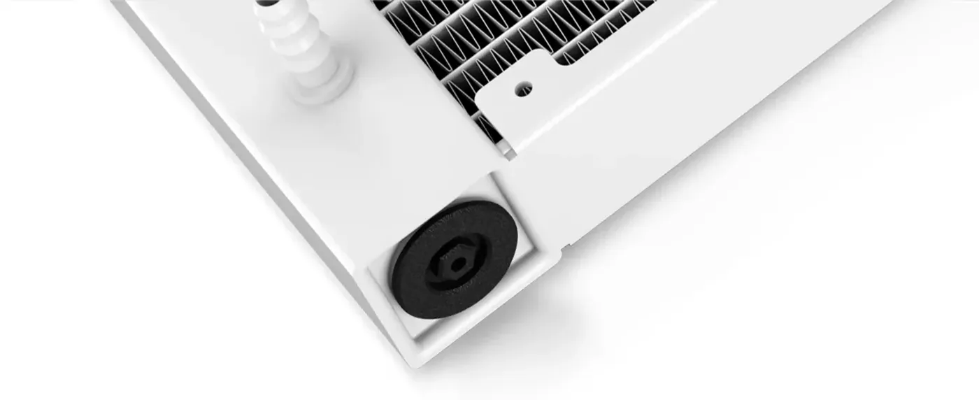 Visual representation of the internal anti-leak pressure regulation valve
