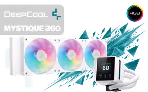DeepCool MYSTIQUE 360 WH ARGB - Image 1