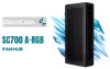 DeepCool SC700 12-Port A-RGB Fan Hub — Magnetic, SATA Powered - image 1