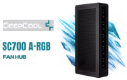 DeepCool SC700 12-Port A-RGB Fan Hub — Magnetic, SATA Powered - image 1