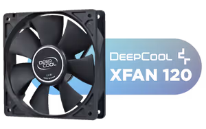 deepcool-xfan-120-quiet-120mm-fan deepcool-xfan-120-quiet-120mm-fan - Image 1