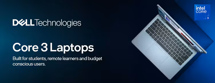 Dell Core 3 Laptops