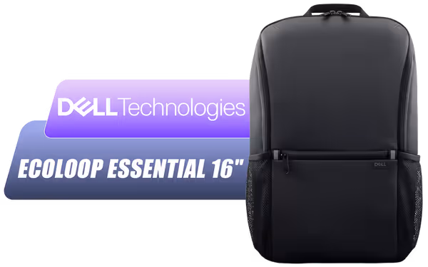 Dell Ecoloop Essential 16 Laptop Backpack | 16-Inch Fit - image 1 Dell Ecoloop Essential 16 Laptop Backpack | 16-Inch Fit - image 1