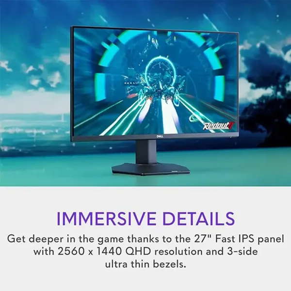 Dell G2724D 165Hz Gaming Monitor - Stunning Clarity & Fluid