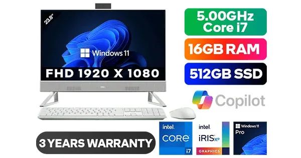 Dell Inspiron 24 5420 - 13th Gen Intel i7 All-in-One PC | High