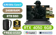 Dell Inspiron G15 5530 Intel Core i7 RTX 4050 Gaming Laptop With 24GB RAM & 8TB SSD - image 1