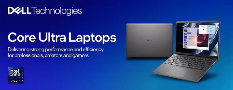 Dell Intel Core Ultra Laptops - High-Performance Business & Gaming Laptops