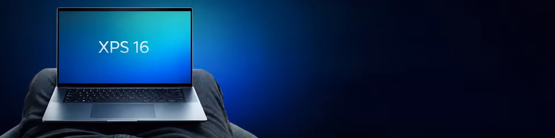 Dell laptop range banner covering XPS, Inspiron, Latitude and G-Series