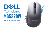 Dell MS5320W Wireless Mouse | Dual-Mode 2.4GHz + Bluetooth - image 1