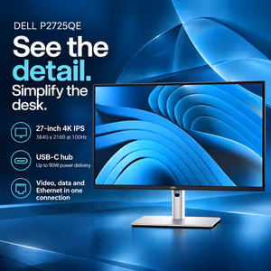 Dell Pro P2725QE 27-inch 4K 100Hz USB-C Hub Monitor - image 6