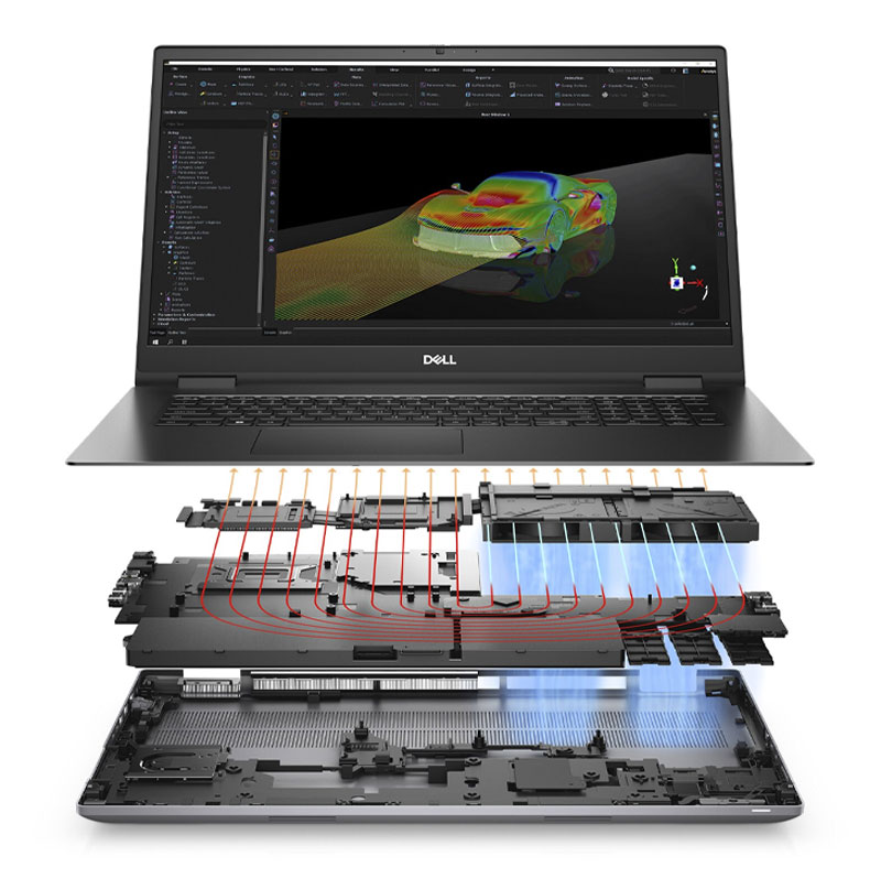 Dell Precision 7780 Workstation - 13th Gen Core i9 Laptop with 2TB