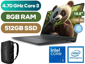 dell-pro-15-essential-pv15250-core-3-100u-8gb-512gb-anti-glare-3yr-41whr - Image 1