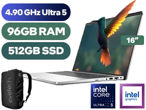 Dell Pro 16 PC16250 96GB/512GB Ultra 5