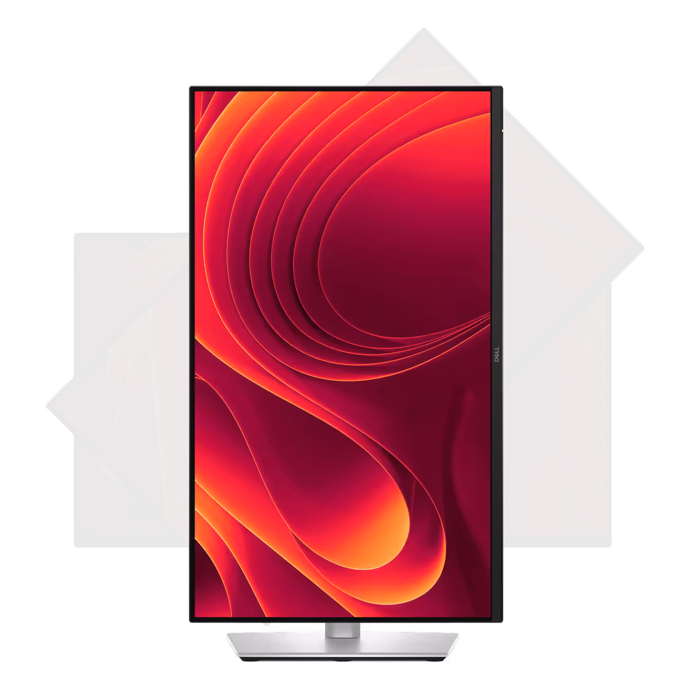 Dell Pro 32 Plus P3225DE pivoted into portrait orientation