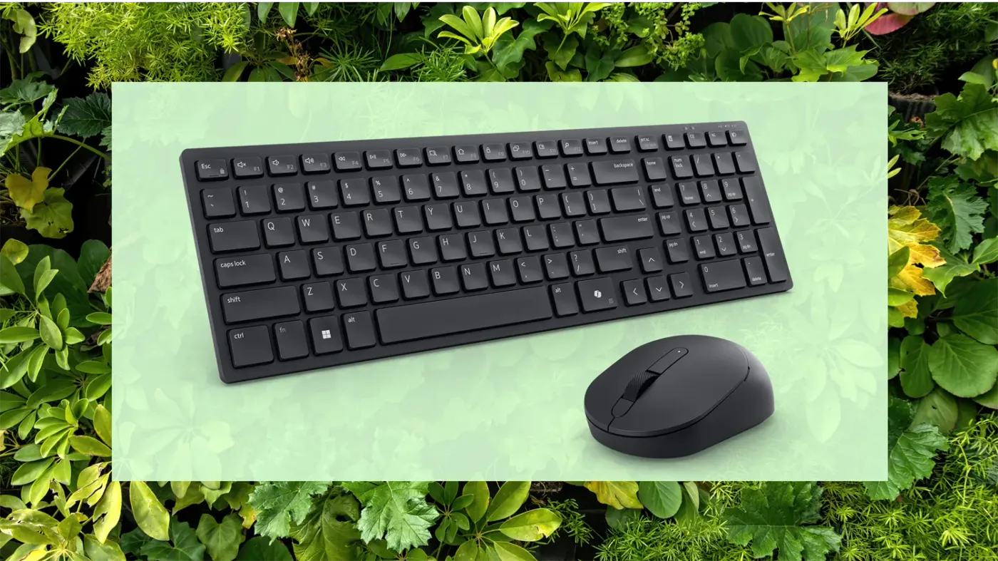 Sustainably engineered keyboard made with recycled plastics
