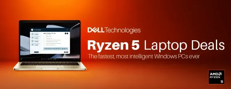 Dell Ryzen 5 Laptop Deals