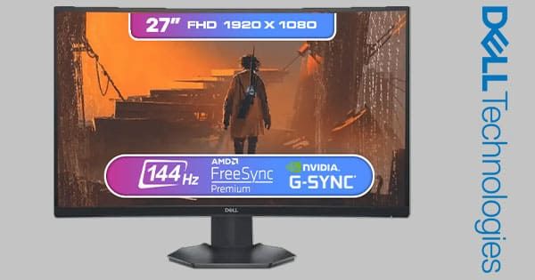 DELL S2721HGF 144Hz Gaming Monitor - High Performance & Immersive