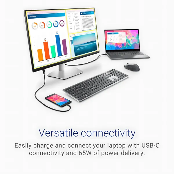【WQHD】Dell S2722DC 27インチ モニター Dell S2722DC 27-inch QHD 4ms LCD USB-C Monitor – Dell Official