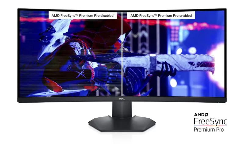 Dell S3422DWG 34 Gaming Monitor - 144 Hz Curved Display | Evetech