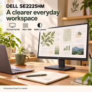 Dell SE2225HM 22in FHD 100Hz Monitor with Flicker-Free Viewing - image 5