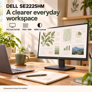 Dell SE2225HM 22in FHD 100Hz Monitor with Flicker-Free Viewing - image 5
