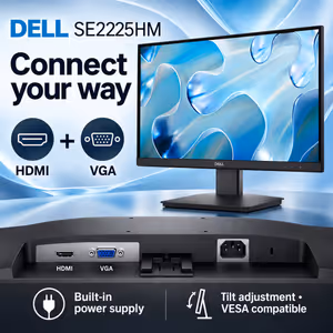 Dell SE2225HM 22in FHD 100Hz Monitor with Flicker-Free Viewing - image 6