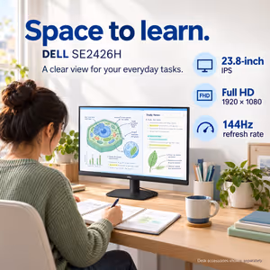 Dell SE2426H 24in FHD 144Hz IPS Gaming Monitor - image 5